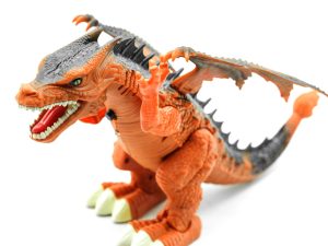 Dinosaurio con efecto de luz y sonido