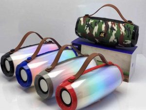 Parlante con luces de colores