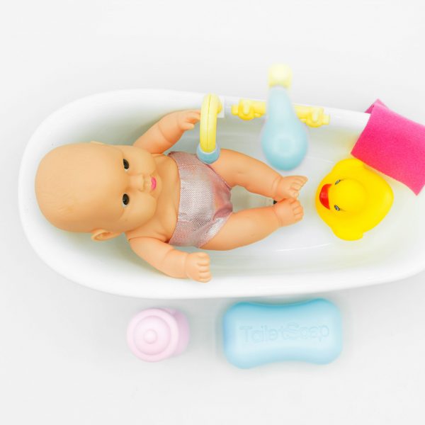 ¡Bañera de bebe con bebote! Con funcionamiento propio. - Imagen 2