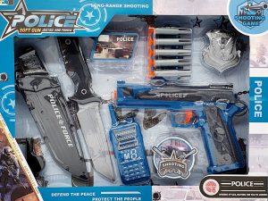 Set De Policia -Arma -Insignia