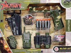 Set De Policia Militar Blister