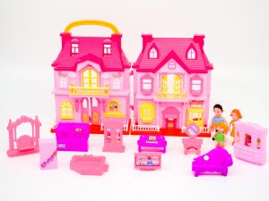 Casa De Muñecas Con Accesorios