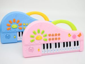 Mini Teclado Para Bebés Con Micrófono