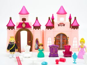 Castillo con accesorios y música