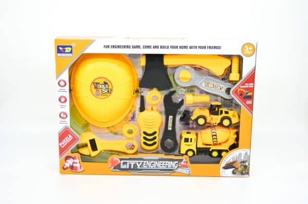 Kit Camion De Construccion + Casco - Imagen 5