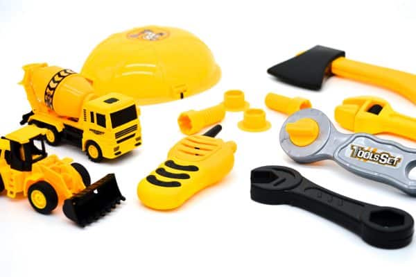 Kit Camion De Construccion + Casco - Imagen 2