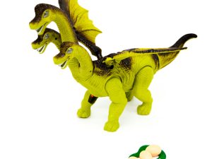Dinosaurio Con Sonido Luz Caminando Deja Huevos