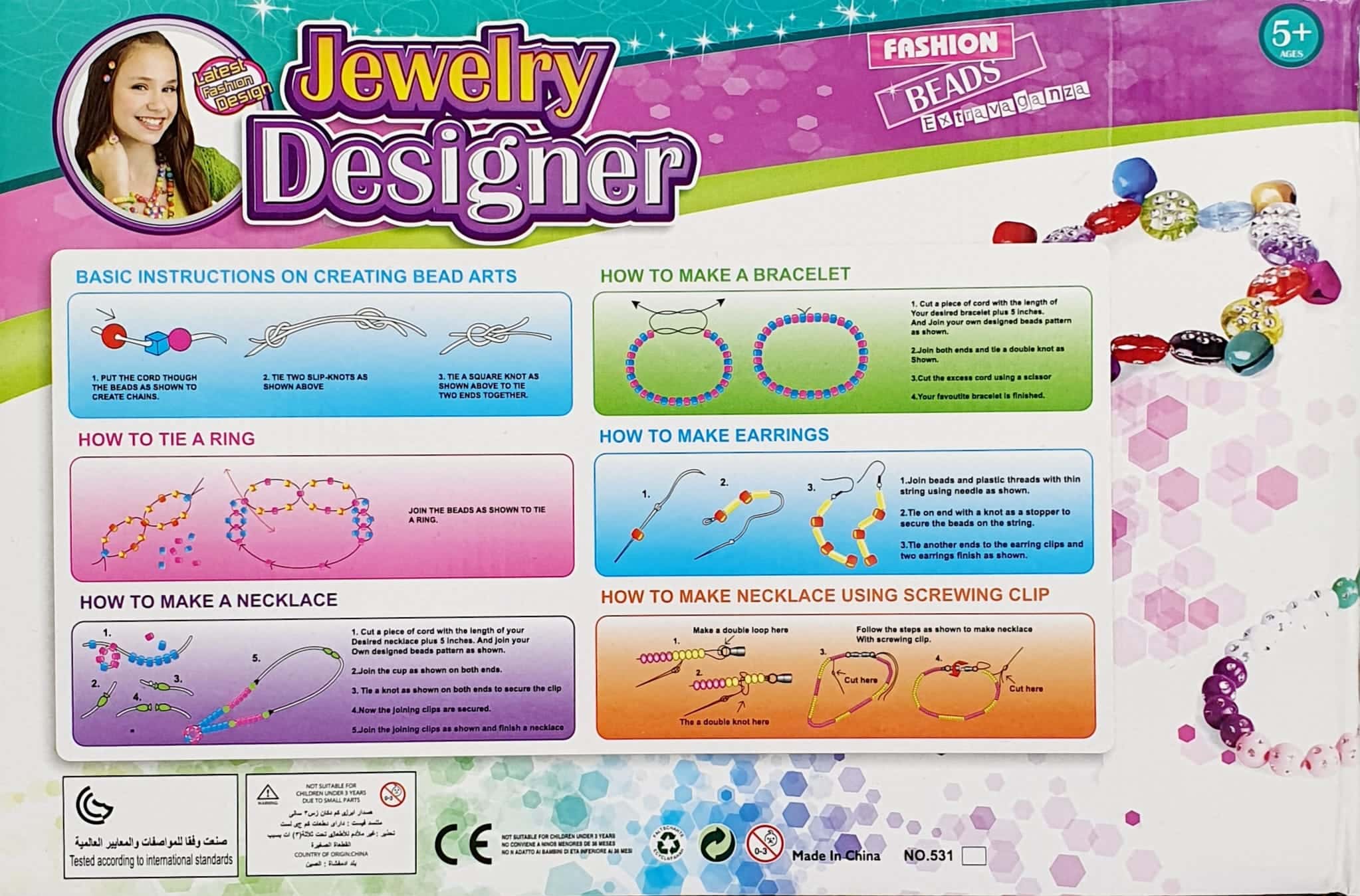 Set Para Armar Pulseras Collares - Imagen 5