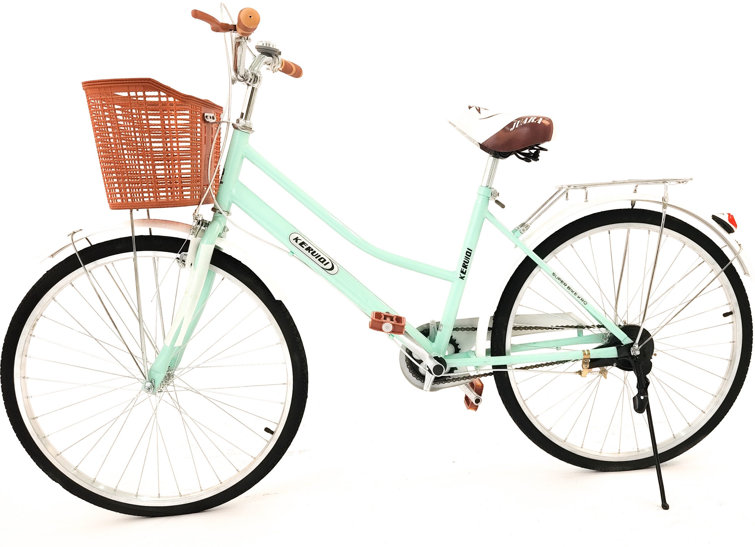 Bicicleta Electrica Mujer Con Canasto Rod. 26 - Gkmotos.uy