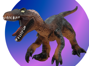Dinosaurio Velociraptor Con Sonido