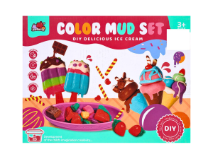 Set Con Accesorios Para Hacer Helados De Plastilina
