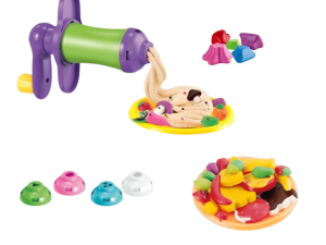 Set Para Hacer Tallarines De Plastilina
