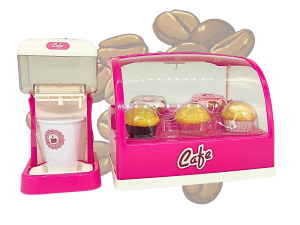 Cafe Shop Infantil Con Dispensador De Agua