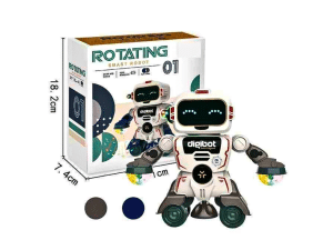 Robot Rotatorio Con Luces Led