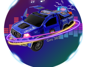Camion Musical, Giro 360° Automático