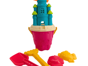 Balde Con Castillo Para Playa
