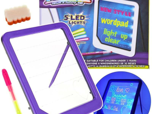 Tablero Fluorescente 3d Para Niñ@s
