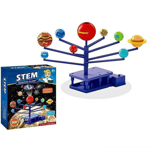 Kit Sistema Solar Con Proyector Planetario