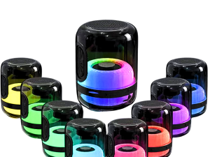 Parlante Con Luz Rgb Y Bluetooth
