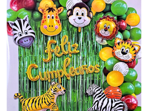 Set De Globos Para Decoración De Cumpleaños