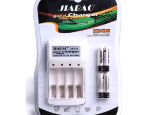 Cargador De Pilas Aa/aaa + 4 Pilas Aaa