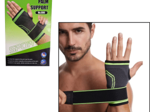 Muñequera Con Palma, Elastico Protector