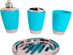Set De 4 Accesorios Para Pileta De Baño