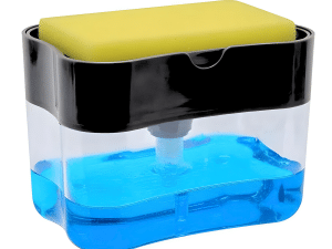 Dispensador De Jabón + Esponja