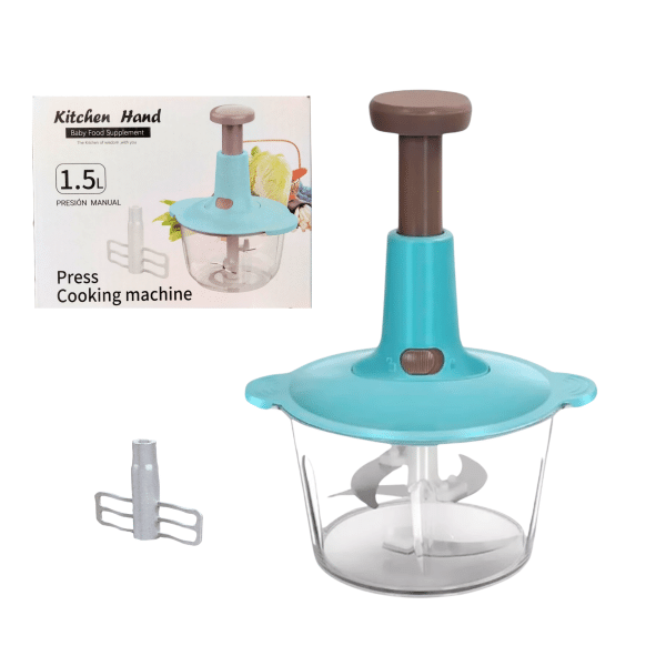 Picadora De Alimentos Manual 1.5l
