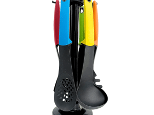 Set De 6 Utensillos De Cocina Con Soporte
