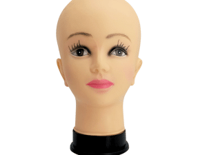 Cabeza De Maniquí, Exibicón Pelucas/gorras/lentes