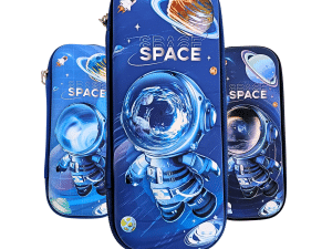 Cartuchera Estampada Astronauta Con Relieve 3d