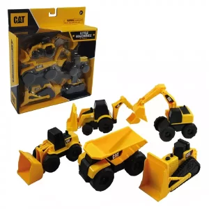 CAT VEHÍCULOS DE CONSTRUCCIÓN PACK x5