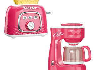 Set De Tostadora Y Cafetera Vintage Infantil