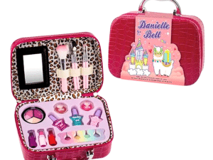 Valija De Maquillaje Infantil Con Pinceles Y Espejo