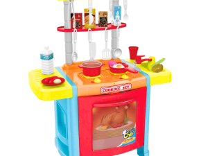 Cocina Infantil Con Accesorios, Luz Y Sonido