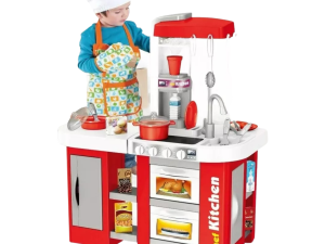 Cocina De Juguete Grande Con Accesorios Y Horno