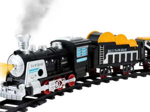 Tren De Vapor Clásico Recargable Luces Y Sonido