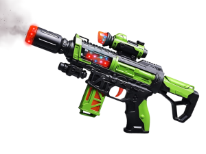 Pistola De Juguete Con Efecto Humo Y Luces