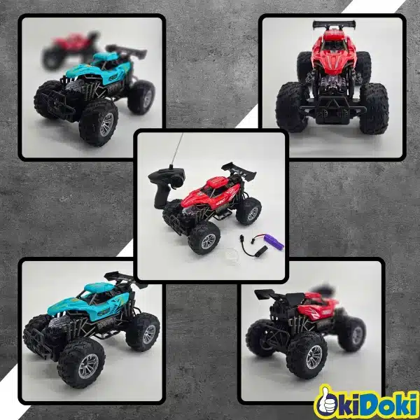 Auto 4x4 Rc Con Luces Y Vapor/ Todo Terreno, - Imagen 3