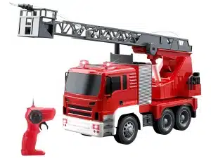 Camión De Bomberos Rc Con Luz Y Función Agua Real