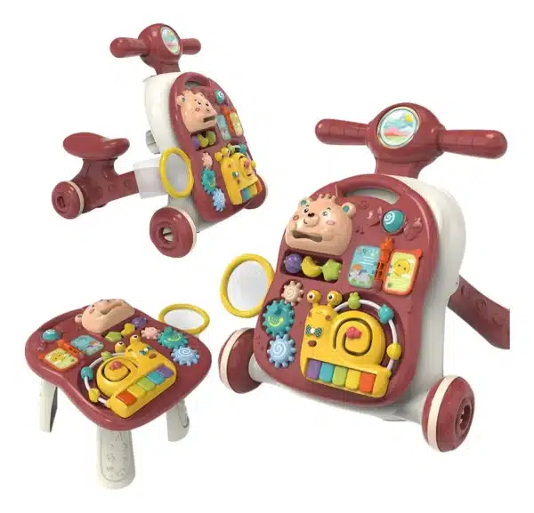 Caminador/ Andador 4 En 1 Infantil: Triciclo Y Mesa, - Imagen 2