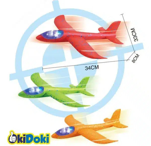 Pistola Lanza Aviones De Espuma Hasta 20m - Imagen 4