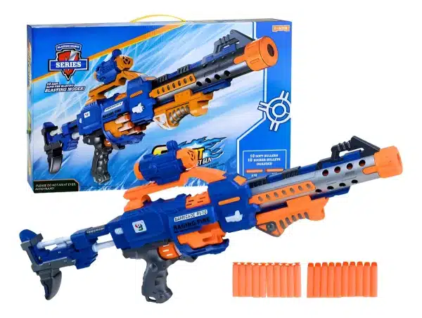 Super Pistola Lanza Dardos De Juguete