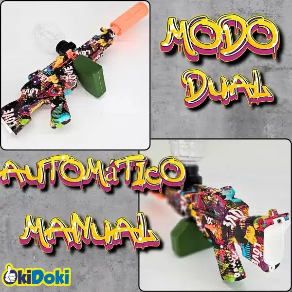 Pistola Lanzadora De Orbeez M249 Infantil - Imagen 2