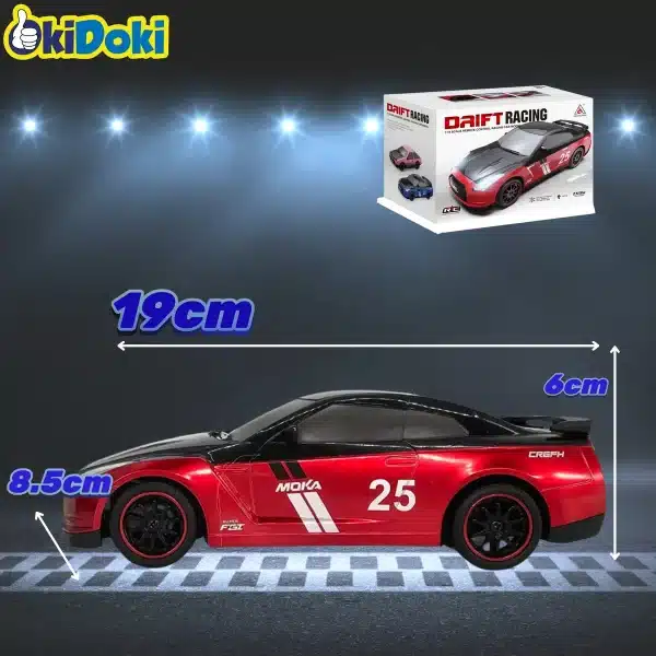 Auto De Carreras Hace Drift/derrape Rc Moka - Imagen 4