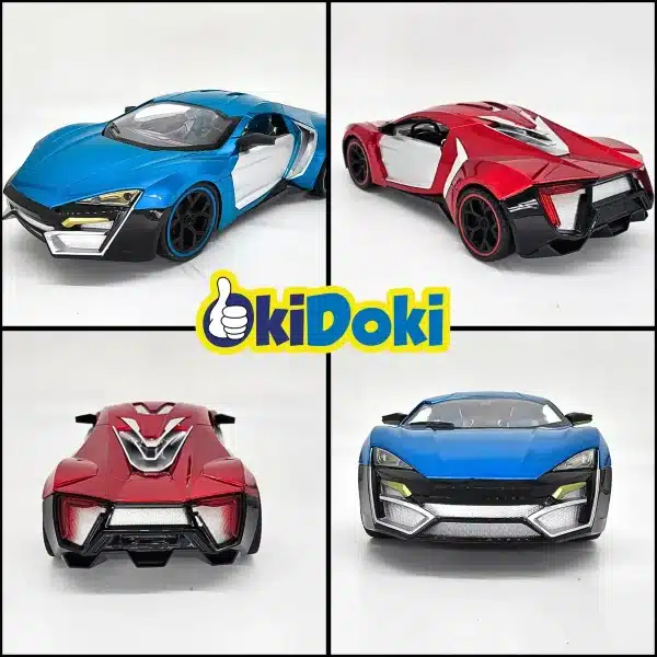 Auto Rc Speedway Racing Con Puertas Que Se Abren - Imagen 3