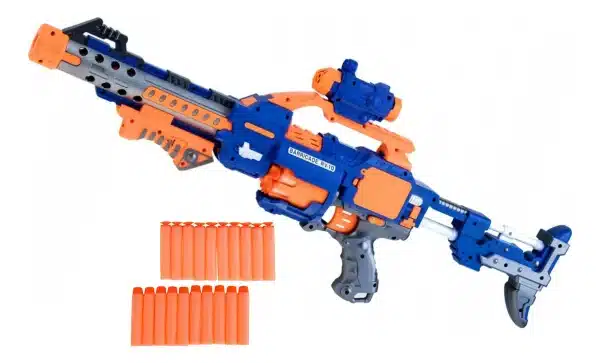 Super Pistola Lanza Dardos De Juguete - Imagen 3