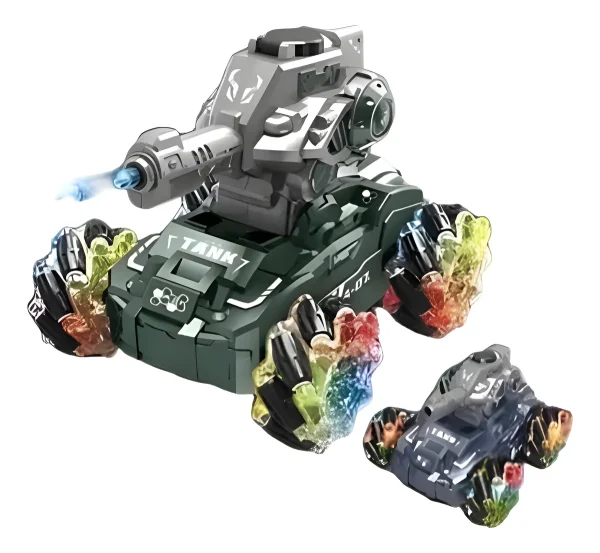 Tanque De Guerra, Lanzador De Orbeez,con Efecto Humo