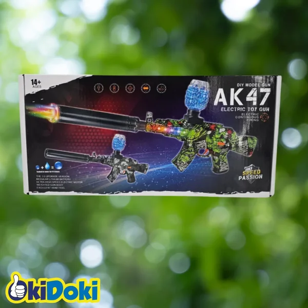 Pistola De Orbeez Ak-47 Eléctrica, Manual/automática - Imagen 4